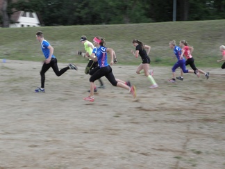 Teemu ja Oskari reaktiolähdön kärjessä.