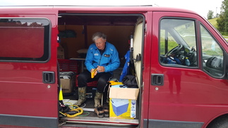 Leirin motto: mitä Hempan autosta ei löydy, sitä ei leirillä tarvita.